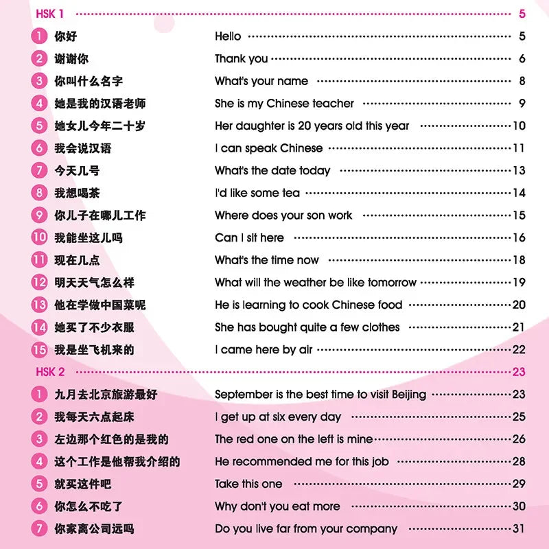 HSK Level 4 Chinese Character Writing Practice Workbook