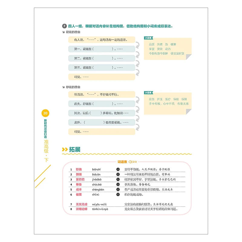New Era Spoken Chinese Series Pre-advanced Level 2 Learn Hanyu Pinyin Book